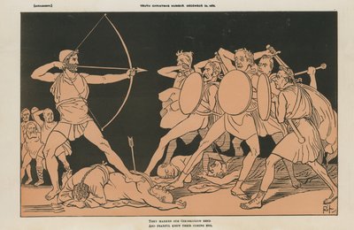 Politisk tegneserie av English School