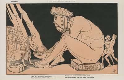 Politisk tegneserie av English School