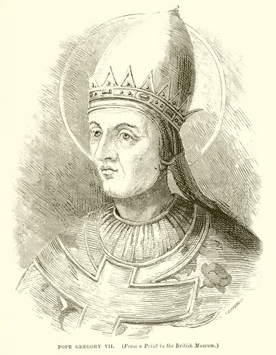 Pave Gregor VII av English School