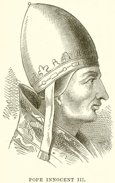 Pave Innocent III av English School