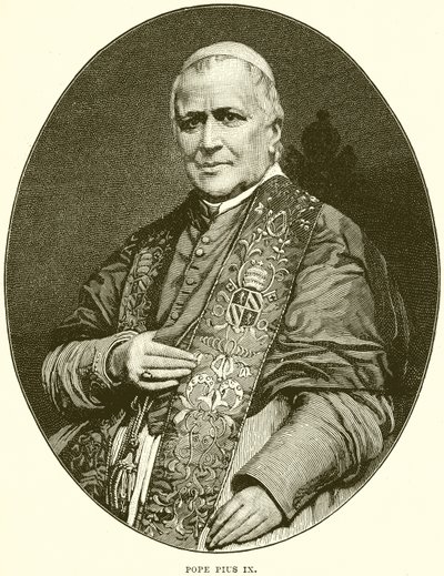 Pave Pius IX av English School