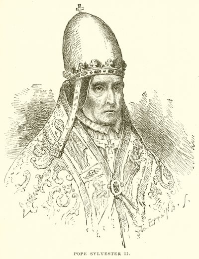 Pave Sylvester II av English School