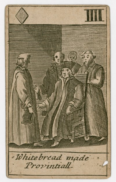 Popish Plot-spillekort av English School