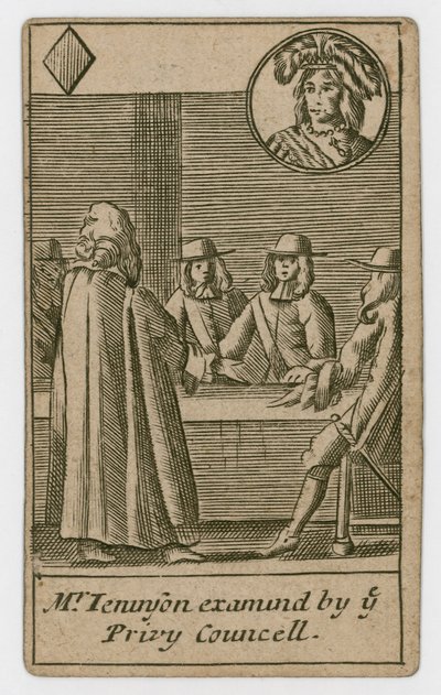 Popish Plot-spillekort, 1679 av English School