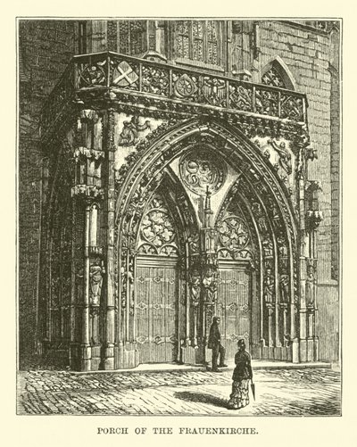 Veranda til Frauenkirche av English School