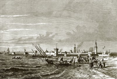 Havnen i Mogador av English School