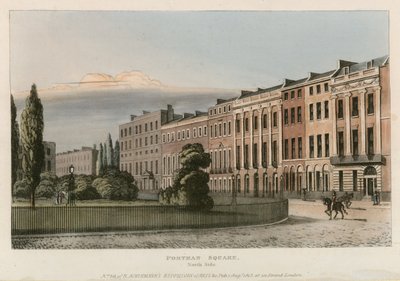 Portman Square, nordsiden av English School