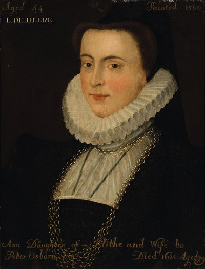 Portrett av Anne Blythe av English School
