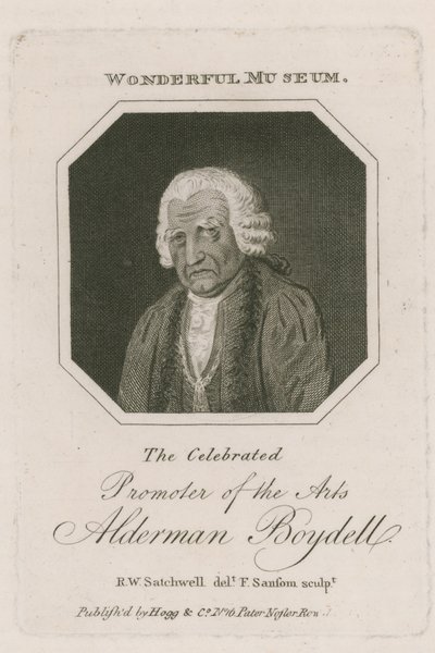 Portrett av Alderman Boydell av English School
