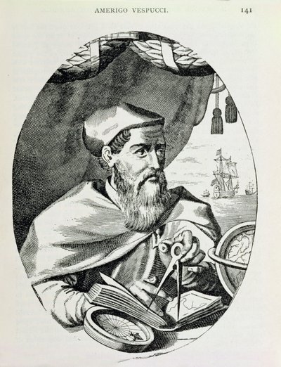 Portrett av Amerigo Vespucci (1454-1512) fra 