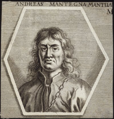 Portrett av Andrea Mantegna av English School