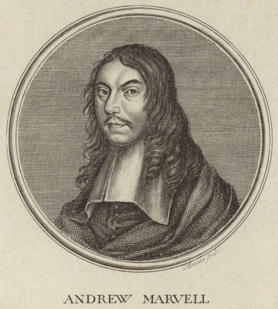 Portrett av Andrew Marvell av English School