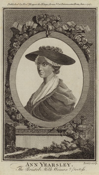 Portrett av Ann Yearsley av English School