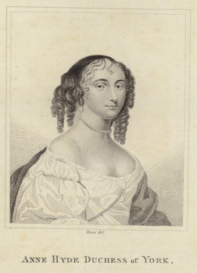 Portrett av Anne Hyde av English School