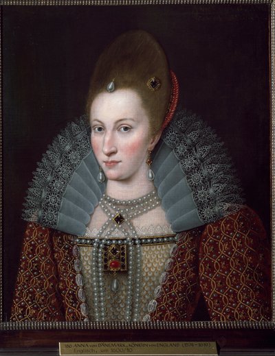 Portrett av Anne av Danmark (maleri av English School