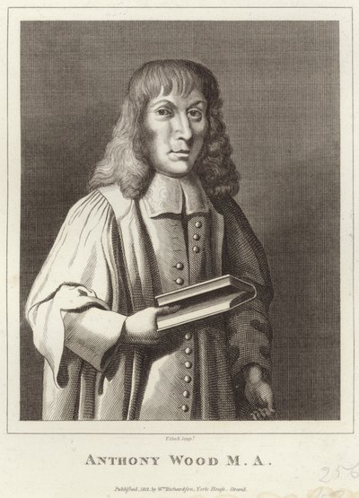 Portrett av Anthony Wood av English School