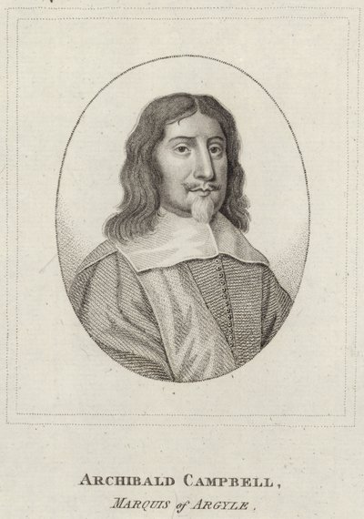 Portrett av Archibald Campbell av English School