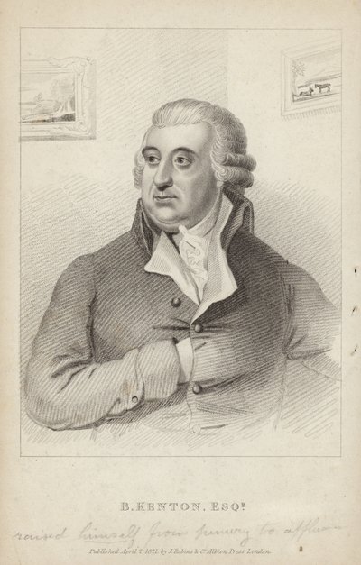 Portrett av Benjamin Kenton av English School