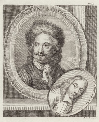 Portrett av Claude le Fevre og John Hayls av English School