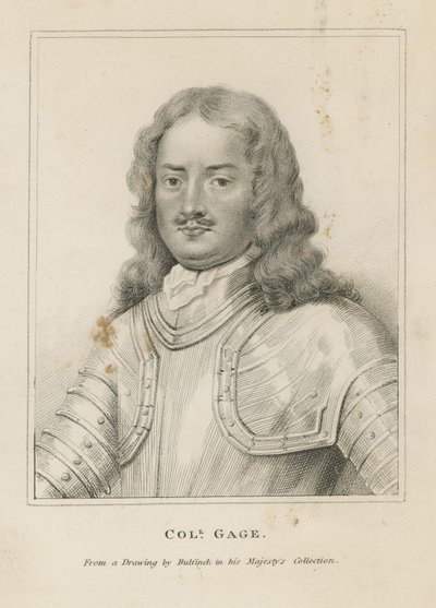 Portrett av oberst Gage av English School