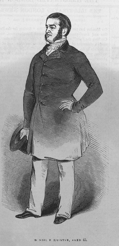 Portrett av Daniel Forrester av English School