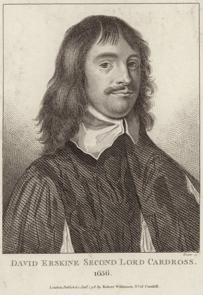Portrett av David Erskine, Second Lord Cardross av English School