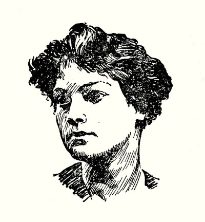 Portrett av Dorothy Parker (lito) av English School