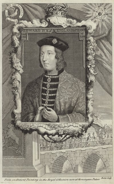 Portrett av Edward IV av England av English School