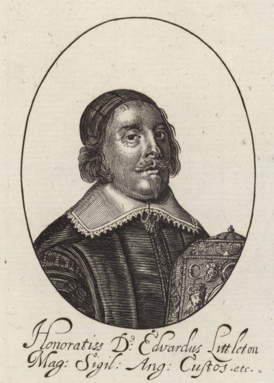 Portrett av Edward Littleton av English School