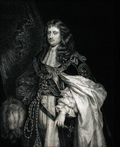 Portrett av Edward Montagu (1616-84) av English School