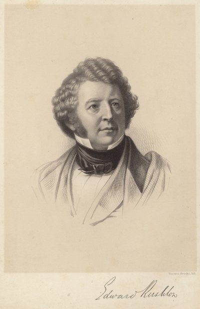 Portrett av Edward Rushton av English School