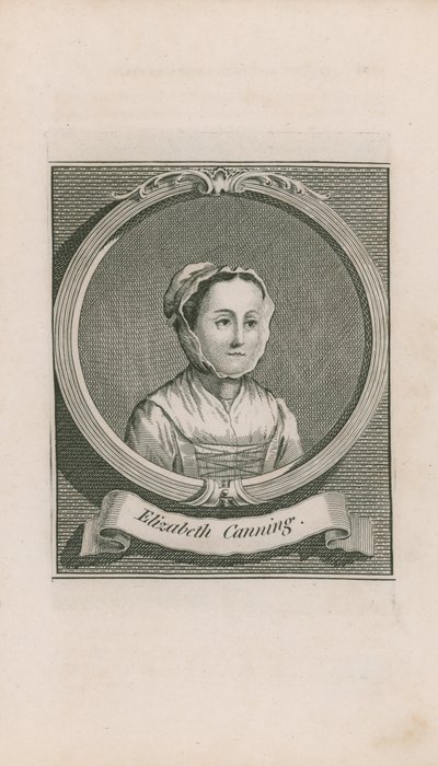 Portrett av Elizabeth Canning av English School