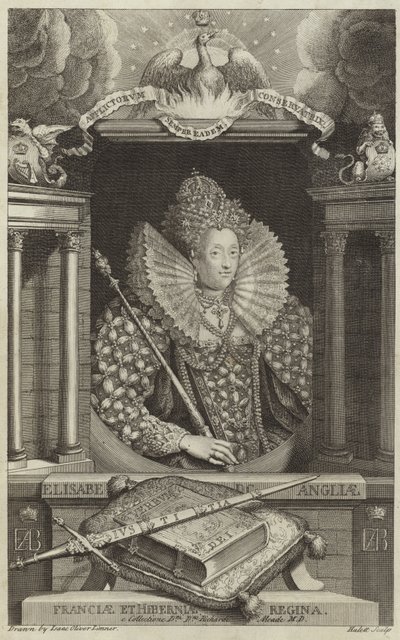 Portrett av Elizabeth I av England av English School
