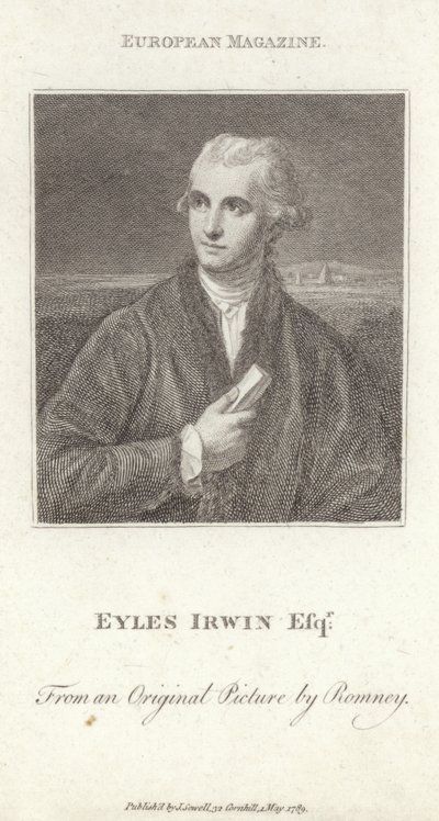 Portrett av Eyles Irwin av English School