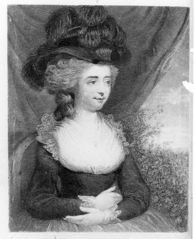 Portrett av Fanny Burney (Madame d
