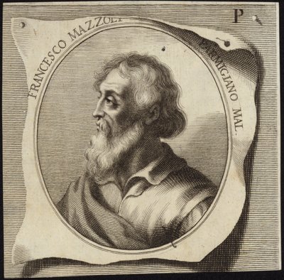 Portrett av Francesco Mazzola av English School