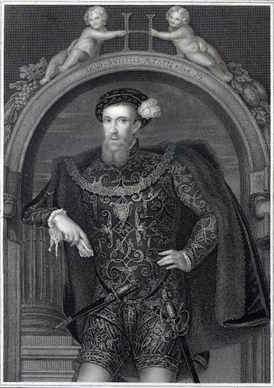 Portrett av Henry Howard (1517-47) Earl of Surrey, fra 