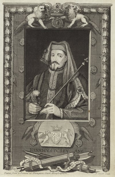 Portrett av Henry IV av England av English School
