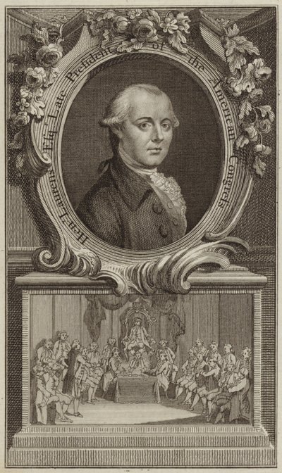 Portrett av Henry Laurens av English School