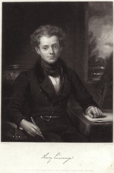 Portrett av Henry Livverseege av English School