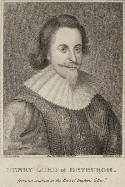 Portrett av Henry Lord of Dryburgh av English School