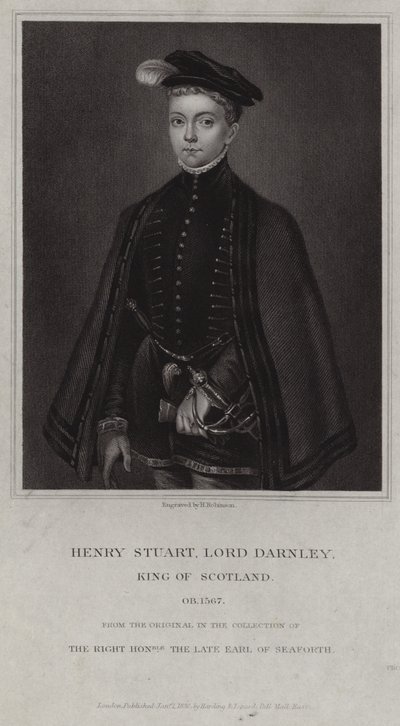 Portrett av Henry Stuart, Lord Darnley av English School