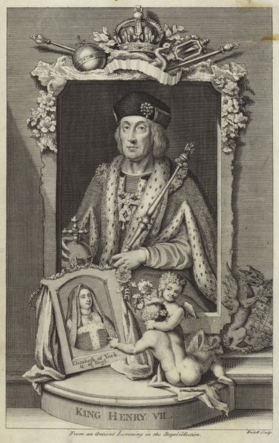 Portrett av Henry VII av England av English School