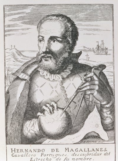 Portrett av Hernando de Magallanes (ca. 1480-1521) fra 