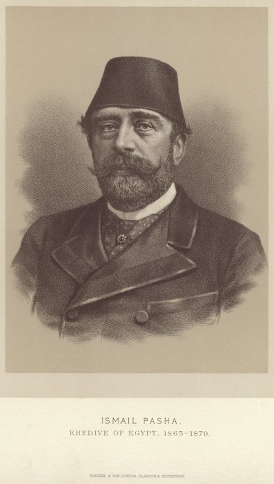 Portrett av Ismail Pasha av English School