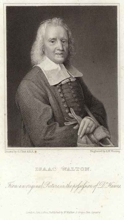 Portrett av Izaak Walton av English School