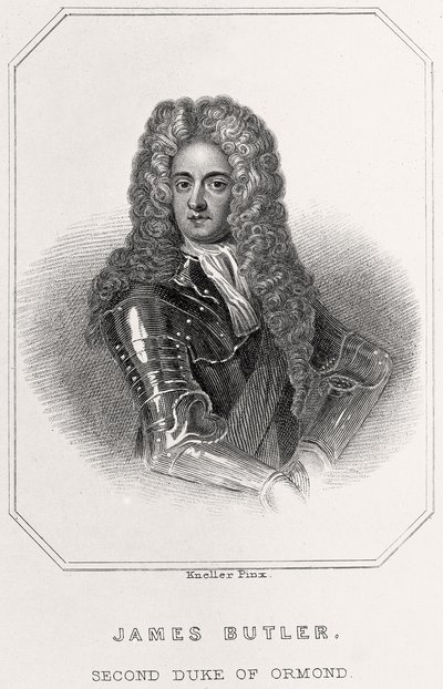 Portrett av James Butler, andre hertug av Ormond, 1835 av English School
