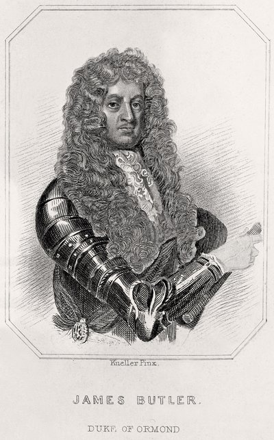 Portrett av James Butler, andre hertug av Ormond, 1835 av English School
