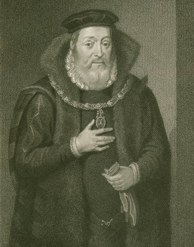 Portrett av James Hamilton (1517-1575) 2. jarl av Arran, fra 