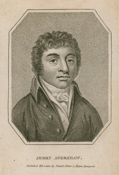 Portrett av Jerry Avershaw av English School